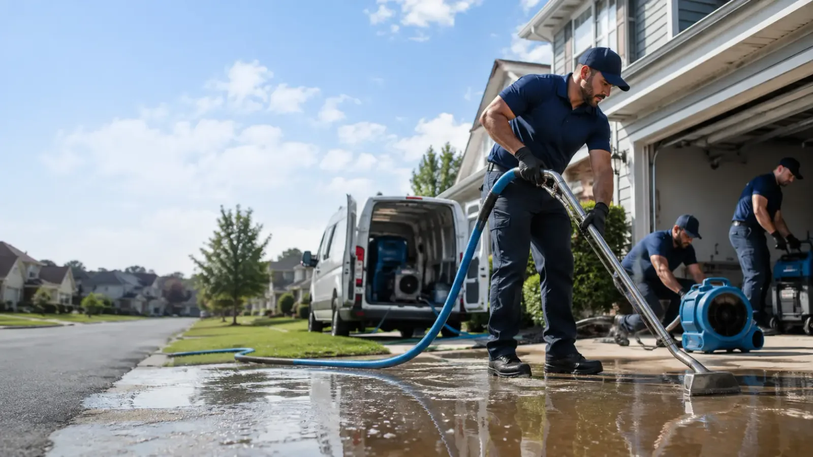 Flood Damage Restoration in Corona, CA